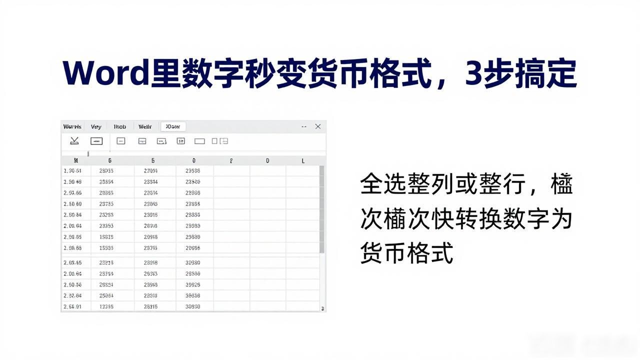 报表数字添加货币符号_Word快捷键设置货币格式_怎么把word数字变成货币格式